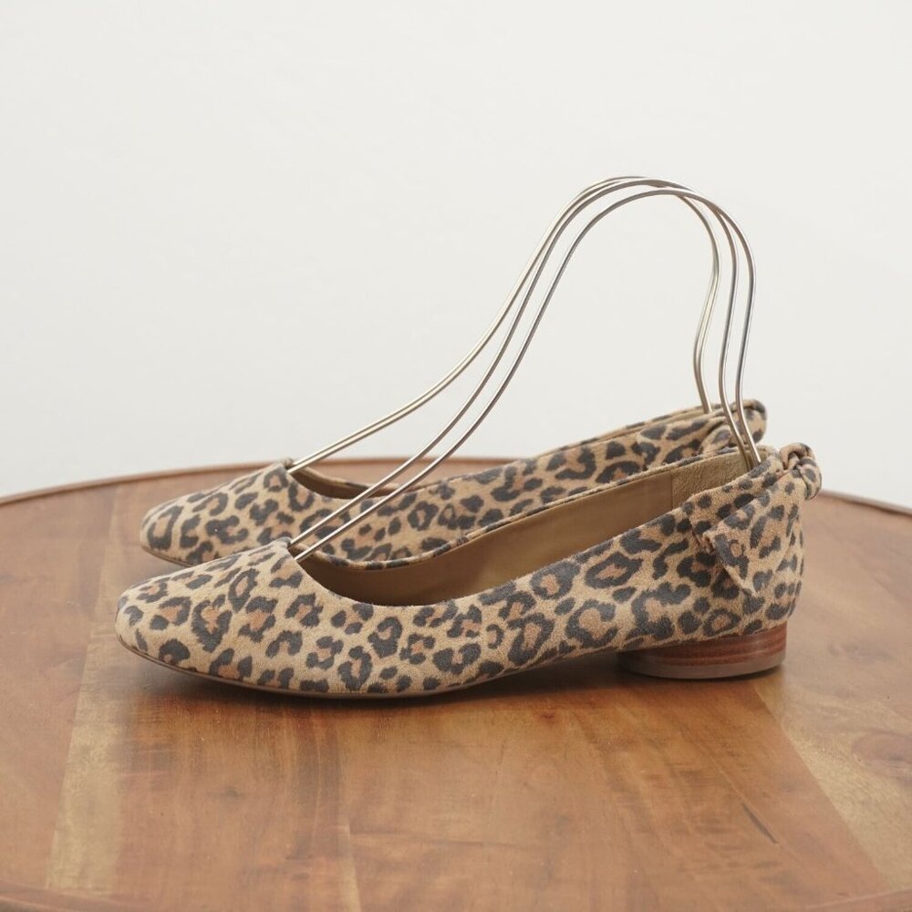 Bernardo Leopard Print Flats - Picture 5 of 11